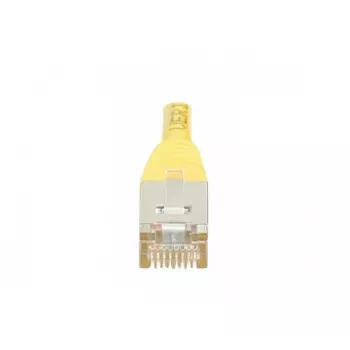 EXERTIS CONNECT Cable de red Cat.5e F/UTP, amarillo, 0,5 m, slim bend protection 847161