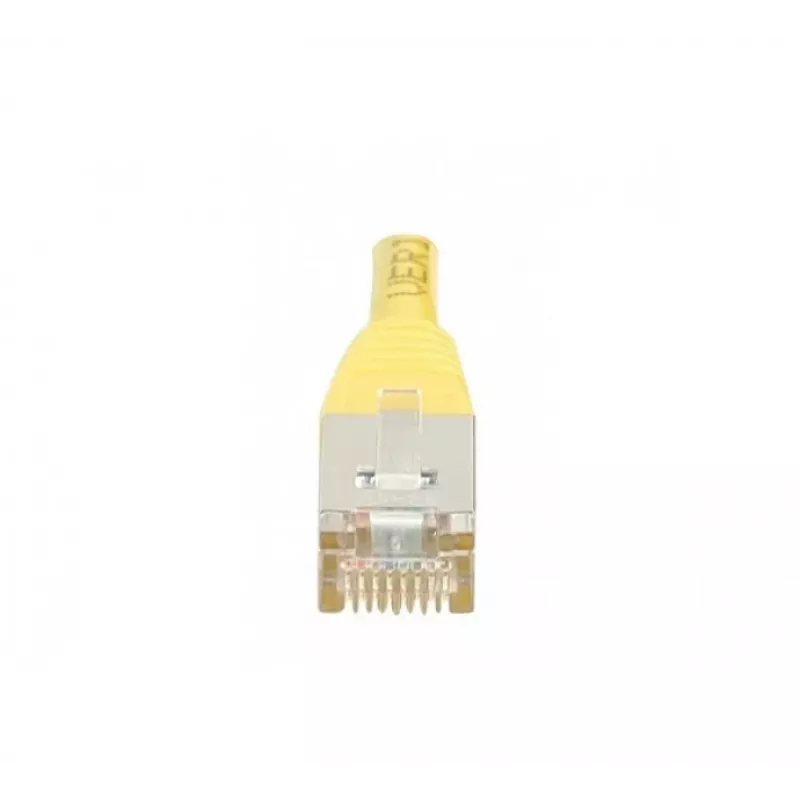 EXERTIS CONNECT Cable de red Cat.5e F/UTP, amarillo, 0,5 m, slim bend protection 847161