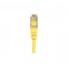 EXERTIS CONNECT Cable de red Cat.5e F/UTP, amarillo, 0,5 m, slim bend protection 847161