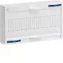 Hager universZ Tapa ciega 150 mm cerrada precintable ZU63EA