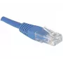 EXERTIS CONNECT Cable de red Cat.6 U/UTP, 0,5 m, azul, snagless 246700