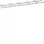 HAGER KU9S20YZ Cable de conexión en Y KNX, 1 conector macho a 2 conectores hembra, 20 cm, negro/azul, pack de 10