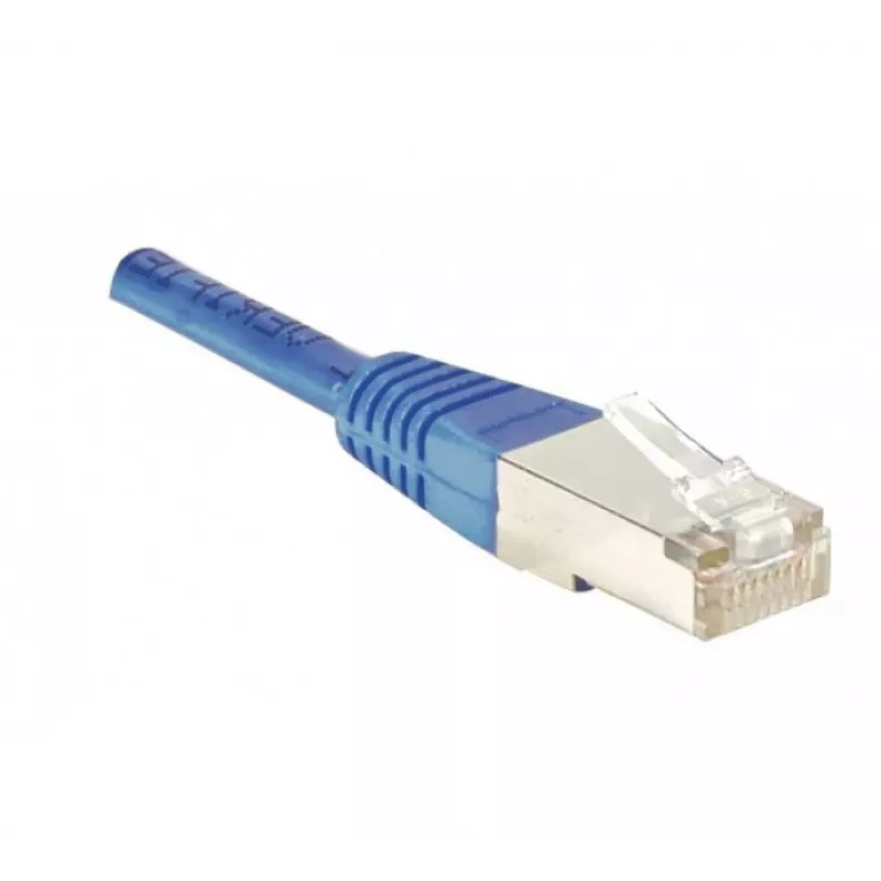 EXERTIS CONNECT Cable de red Cat5e F/UTP, RJ45, azul, 10 m 847174