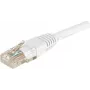 EXERTIS CONNECT Cable de red CAT.6 U/UTP, 2 m, blanco, RJ45, protección de lengüeta 246785