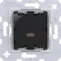 HAGER WAS4154 Módulo de carga USB-C Power Delivery 65W