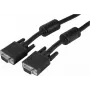 EXERTIS CONNECT Cable de monitor SVGA, conector HD D-Sub de 15 pines macho-macho, 3,0 m, Negro 119710