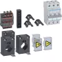 HAGER ZY2505LM Juego de transformadores de corriente 250/5 A, clase 1, 2,5 VA