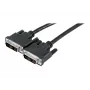 EXERTIS CONNECT Cable de monitor DVI-D Single Link, conector a conector, 18+1 pines, 1,0 m, Negro 127471