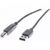 Exertis Connect 532408 cable USB 2.0, USB-A a USB-B, 1,8 m, gris