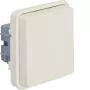 Hager WNA140B mecanismo de toma de corriente Schuko, blanco polar