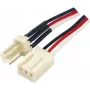 EXERTIS CONNECT cable prolongador de alimentación para ventilador de 3 pines, 0,45 m, negro 146871