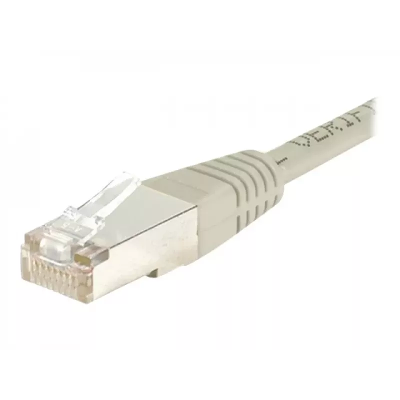 EXERTIS CONNECT cable de red Cat5e F/UTP, RJ45, gris, 10 m 847101