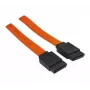 Exertis Connect 147630 cable prolongador de alimentación SATA 0,2 m negro/naranja