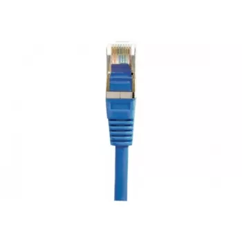 Exertis Connect 842104 Cable de conexión Cat.6 F/UTP, 1 m, Azul, Slim Bend Protection