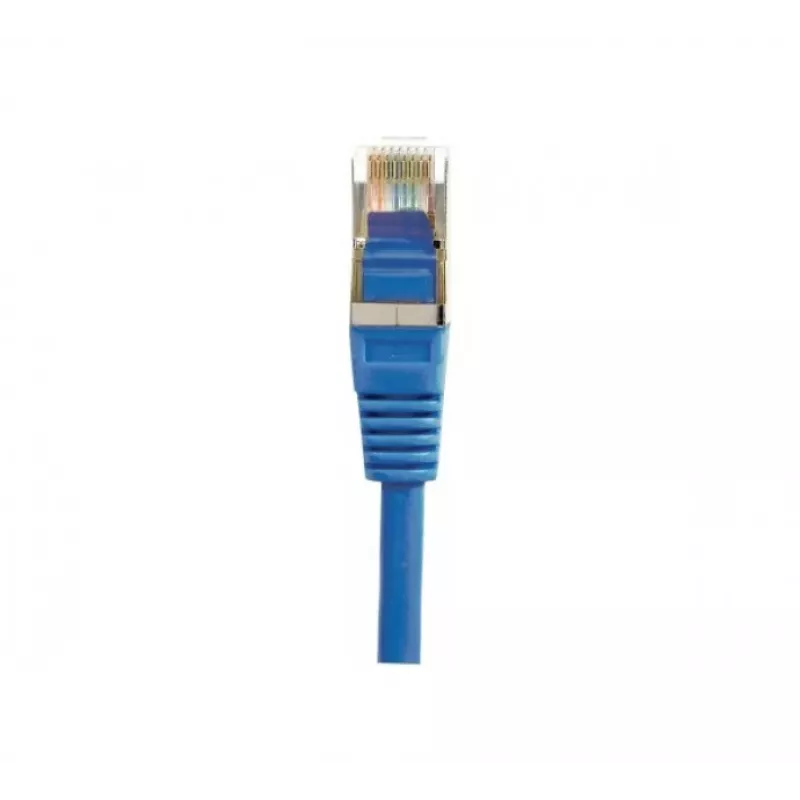 Exertis Connect 842104 Cable de conexión Cat.6 F/UTP, 1 m, Azul, Slim Bend Protection