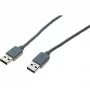 EXERTIS CONNECT cable USB 2.0, conector macho USB-A a conector macho USB-A, gris, 2,0 m 532503