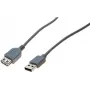 EXERTIS CONNECT cable prolongador USB 2.0, conector macho USB-A a conector hembra USB-A, 2,0 m, negro 532508