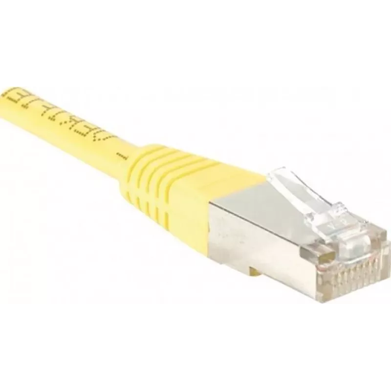 Exertis Connect 847131 cable de red Cat5e F/UTP, 5 m, amarillo