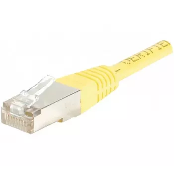 EXERTIS CONNECT cable de red Cat.6 F/UTP, 1 m, amarillo, Slim Snagless Boot 842101