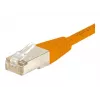 EXERTIS CONNECT cable de red Cat6 F/UTP, naranja, 3,0 m, Slim Snagless Boot 234130