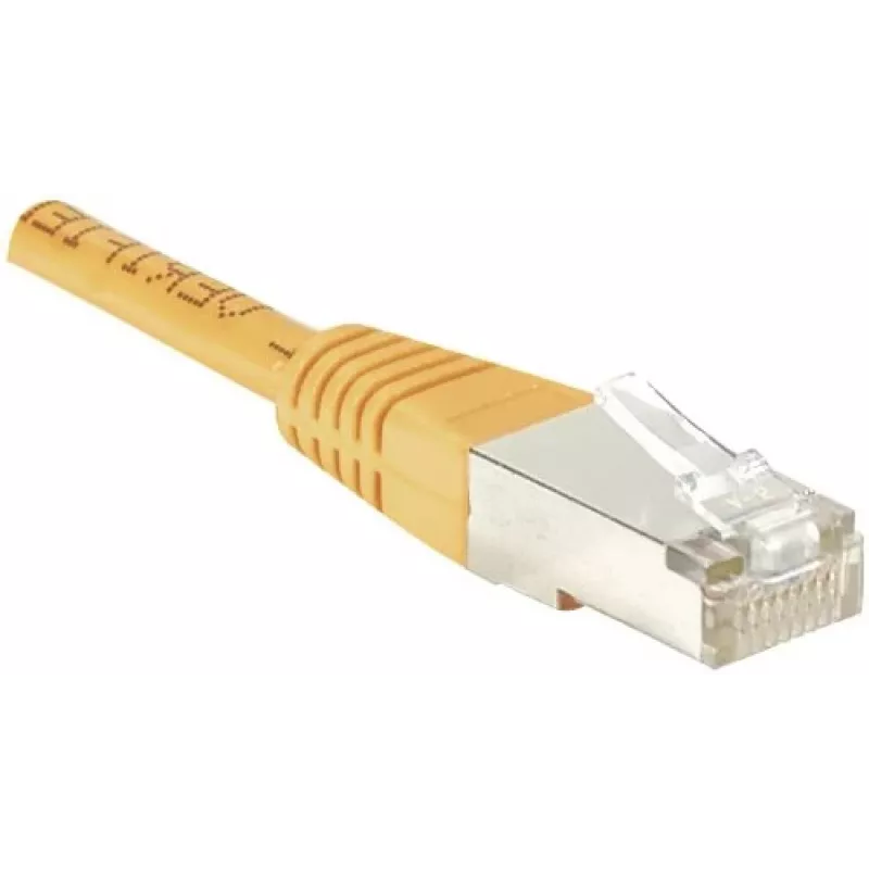 EXERTIS CONNECT cable de red Cat6 F/UTP, naranja, 3,0 m, Slim Snagless Boot 234130
