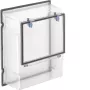 HAGER TSG tapa de campo IP54 transparente 300mm ZAY300A