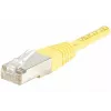 Exertis Connect 842301 Cable de conexión Cat.6 F/UTP, 3 m, Amarillo, Slim Bend Protection