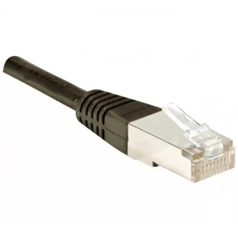 EXERTIS CONNECT Cable de red Cat.5e F/UTP, RJ45, negro, 1,0 m 847156