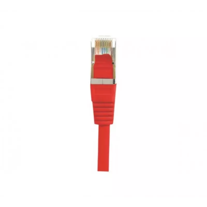 EXERTIS CONNECT Cable de red Cat.5e F/UTP, RJ45, rojo, 0,5 m 847163