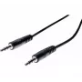 EXERTIS CONNECT Cable de audio estéreo 3,5 mm conector macho a conector macho, 5 m, negro 108567