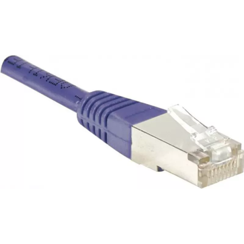 Exertis Connect 234180 Cable de red Cat6 F/UTP, 2 m, violeta