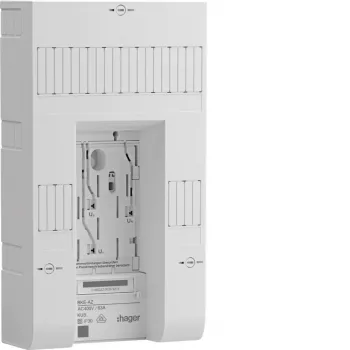 HAGER KU83CHE Armario de contadores trifásico BKE-AZ con RfZ 10+2+2 PLE, empotrar, blanco