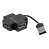 Exertis Connect 021111 Hub USB 2.0 - 4 puertos, negro
