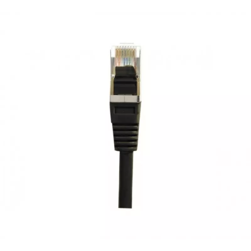 Exertis Connect 234280 Cable de conexión Cat.6 F/UTP, 20 m, Negro, Slim Bend Protection