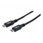 Exertis Connect Cable USB4 USB-C a USB-C 80cm 8K 100W negro 532600