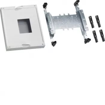 Hager UK21LH0 Módulo portadispositivos, 1 ME, blanco puro