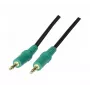 EXERTIS CONNECT Cable de audio, jack estéreo 3,5 mm conector macho a conector macho, 1,8 m, negro EXC108895