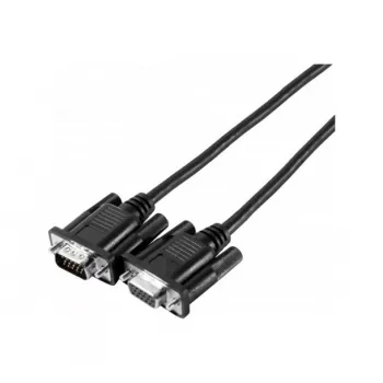 EXERTIS CONNECT Cable de monitor SVGA Eco, conector macho HD D-Sub de 15 pines a conector hembra, 3,0 m, negro - Cable de monitor económico para aplicaciones estándar (117810)