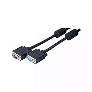 EXERTIS CONNECT Cable de monitor SVGA, conector macho HD D-Sub de 15 pines a conector hembra, 2,0 m, negro 119800