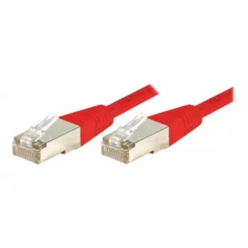EXERTIS CONNECT Cable de red Cat.6 F/UTP, rojo, 7,0 m, Slim Snagless 243570