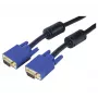 EXERTIS CONNECT Cable de monitor S-VGA Premium, pin 9 conectado, conector HD D-Sub de 15 pines macho/macho, 30,0 m (138760)