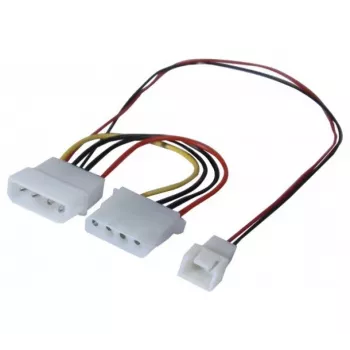 EXERTIS CONNECT Cable adaptador de alimentación para ventilador Molex a 3 pines 15 cm (EXC146851)