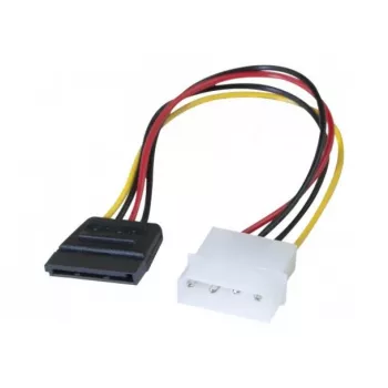 EXERTIS CONNECT Cable adaptador de alimentación SATA Molex a SATA 15 cm 147550