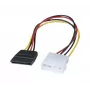 EXERTIS CONNECT Cable adaptador de alimentación SATA Molex a SATA 15 cm 147550