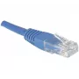 EXERTIS CONNECT Cable de red CAT.6 U/UTP, 1,5 m, azul, RJ45, protección de lengüeta 246740