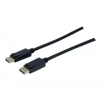 EXERTIS CONNECT Cable DisplayPort 1.2 4K 3 m negro 127032