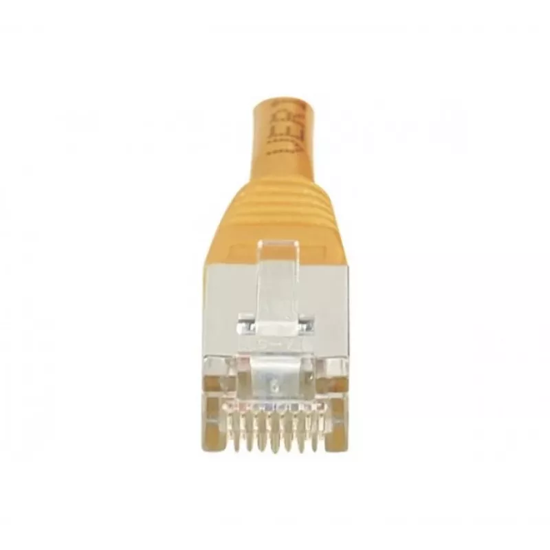 EXERTIS CONNECT Cable de red CAT.6 F/UTP, naranja, 0,5 m, Slim Snagless 234100