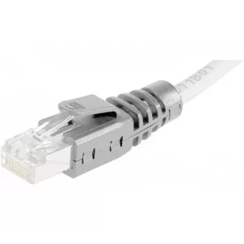 EXERTIS CONNECT Funda protectora antiacodamiento RJ45, gris, pack de 10 253011