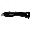 STANLEY FMHT10504-0 Cuchillo de bolsillo de alta resistencia con hoja retráctil, negro, 3 hojas