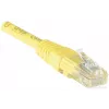 EXERTIS CONNECT Cable de red Cat6 U/UTP, RJ45, amarillo, 1,5 m, Snagless EXC245740